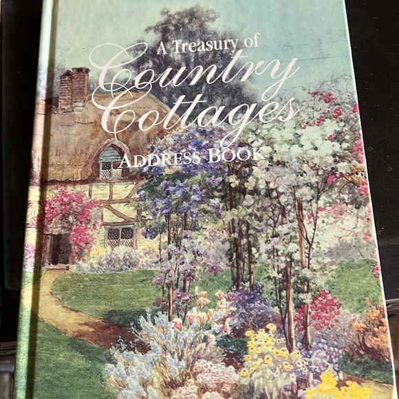 Elegant & stylish address book & journal set with Country Cottage designs - Picture 6 of 11